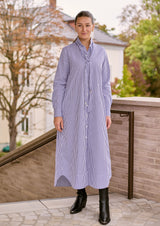 ETHEL - Hemdblusenkleid aus Baumwolle