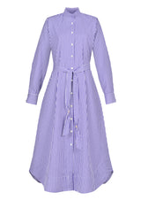 ETHEL - Hemdblusenkleid aus Baumwolle