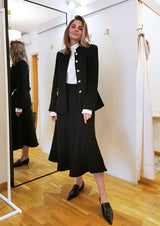 GRACE - Blazer aus Wollcrepe