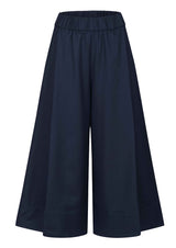 JENNA - Culotte mit Faltenwurf aus Wolle