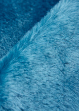 Blue - Schalkragen aus reinem Mohair
