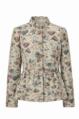 Jacke LUISA – Floral Jacquard