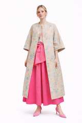 THEA Bow Peony - Midirock mit abnehmbaren Schleife