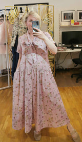 ROMY - Schluppen Kleid aus Baumwolle