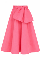 THEA Bow Peony - Midirock mit abnehmbaren Schleife