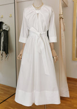 BELLA white - Atelierkleid