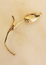 Tulpenbrosche - aus Metall