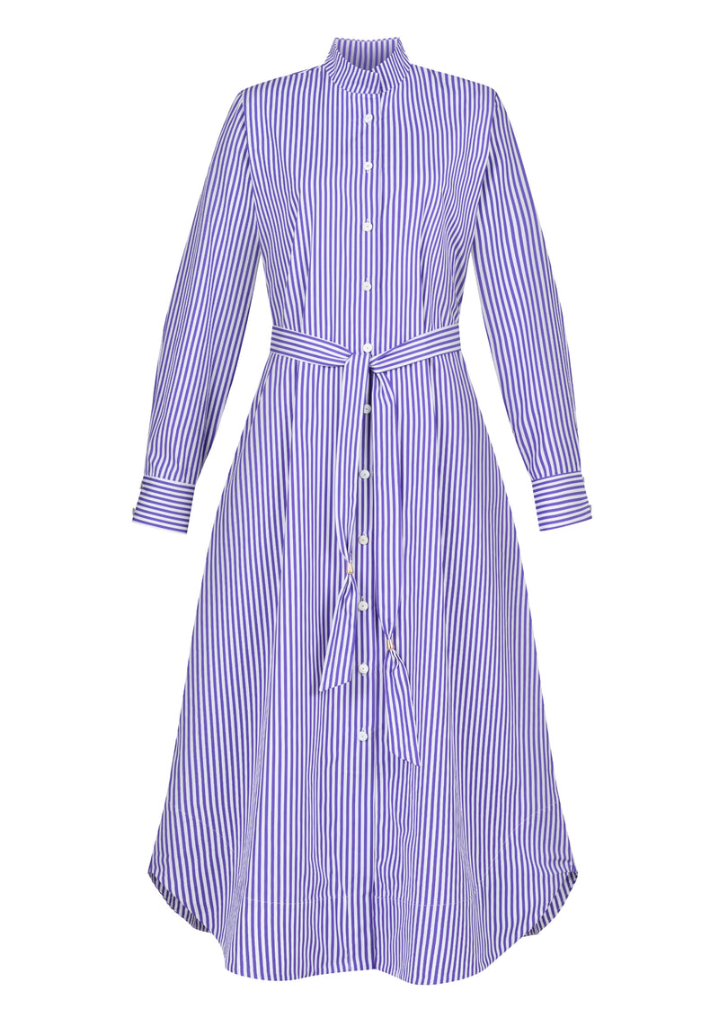 ETHEL - Hemdblusenkleid aus Baumwolle