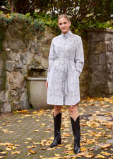 STELLA - Kleid aus Popelin