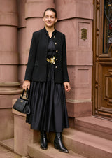 TESS - Midikleid aus Baumwollmusselin