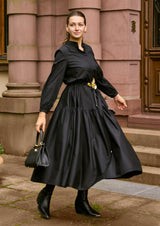 TESS - Midikleid aus Baumwollmusselin