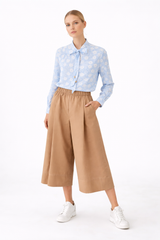 ALLY – Bluse mit floralem 3 D-Print