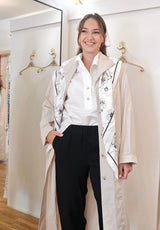 Bluse PEARL - Elegante Bluse in cremeweiß