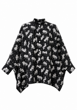 LIVIA - Bluse mit Pferdeprint