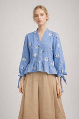 JENNA – elegante Baumwoll-Culotte
